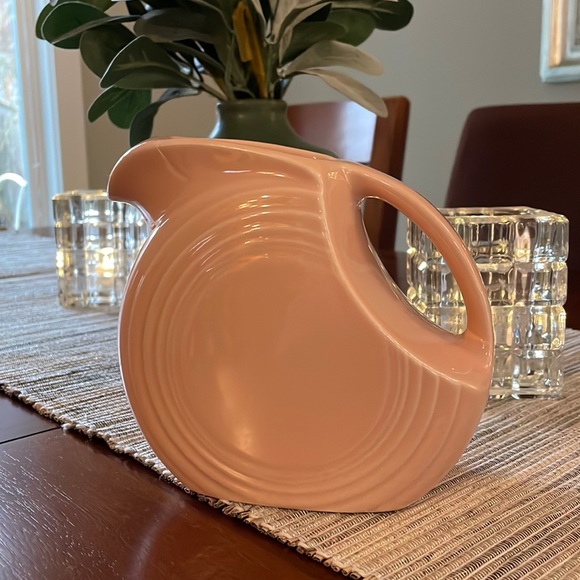 Fiesta Other - Fiesta brand vintage retired apricot/light pink 3 cup pitcher